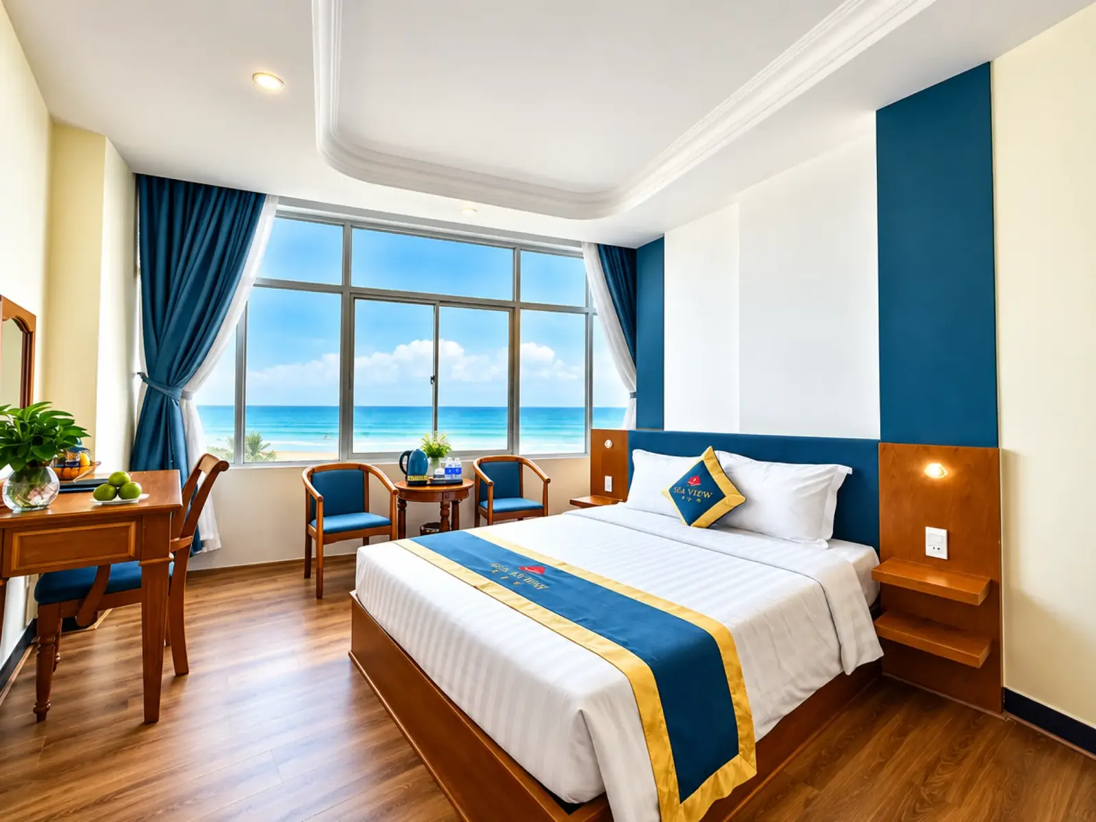 Phòng đôi hướng biển nhìn ra Bãi Sau
